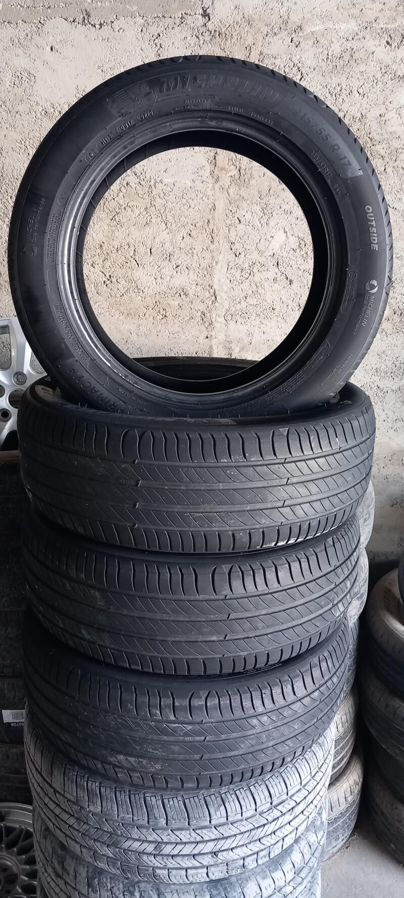 MICHELIN 215 55 17 teker 1 300 TMT - Gyzylarbat - img 6