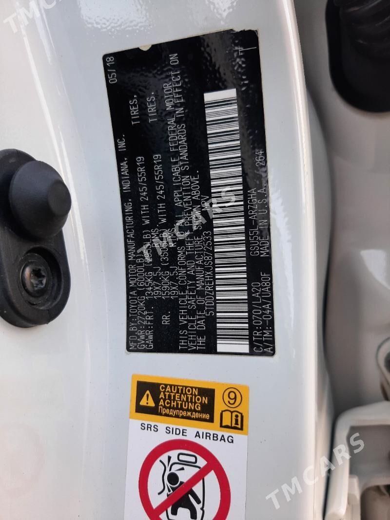 Toyota Highlander 2018 - 399 000 TMT - Aşgabat - img 10