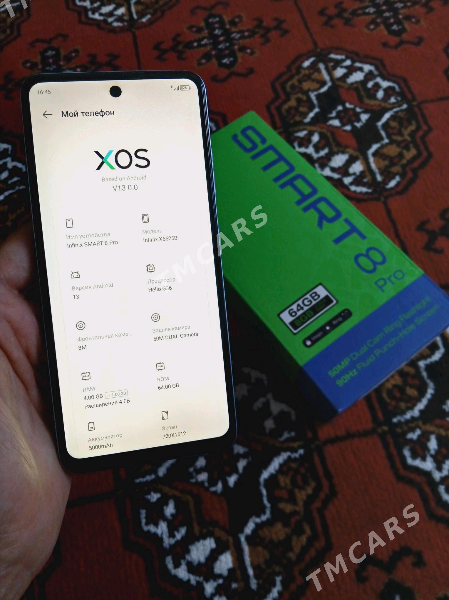 Infinix SMART 8 PRO - Sakarçäge - img 2
