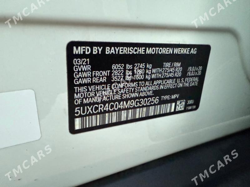 BMW X5 2021 - 1 100 000 TMT - Aşgabat - img 7