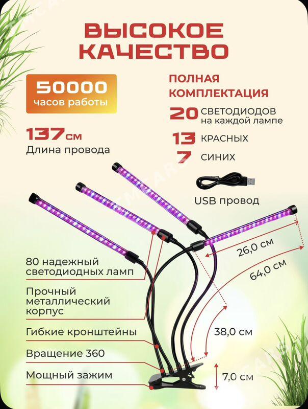 фитолампа - Ашхабад - img 3