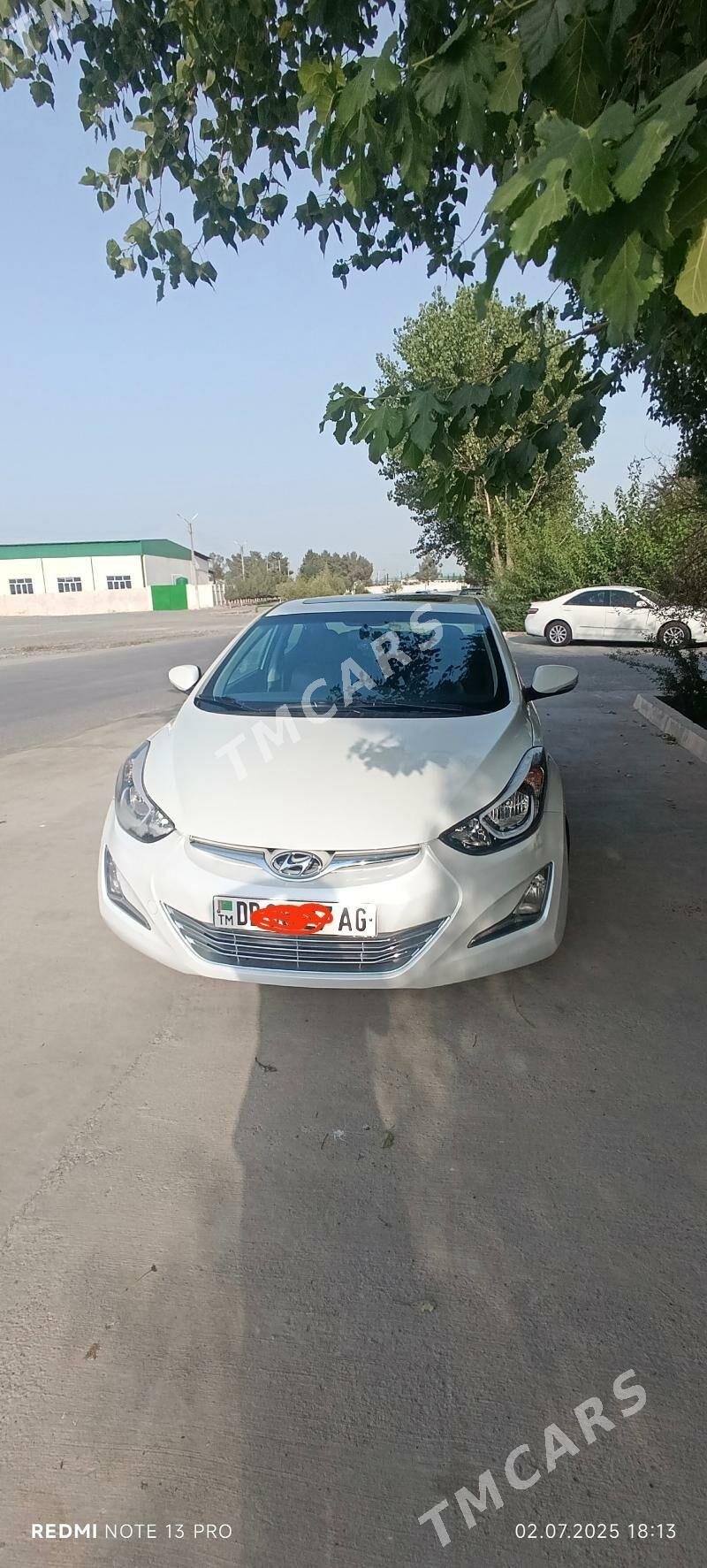Hyundai Elantra 2015 - 180 000 TMT - Aşgabat - img 2