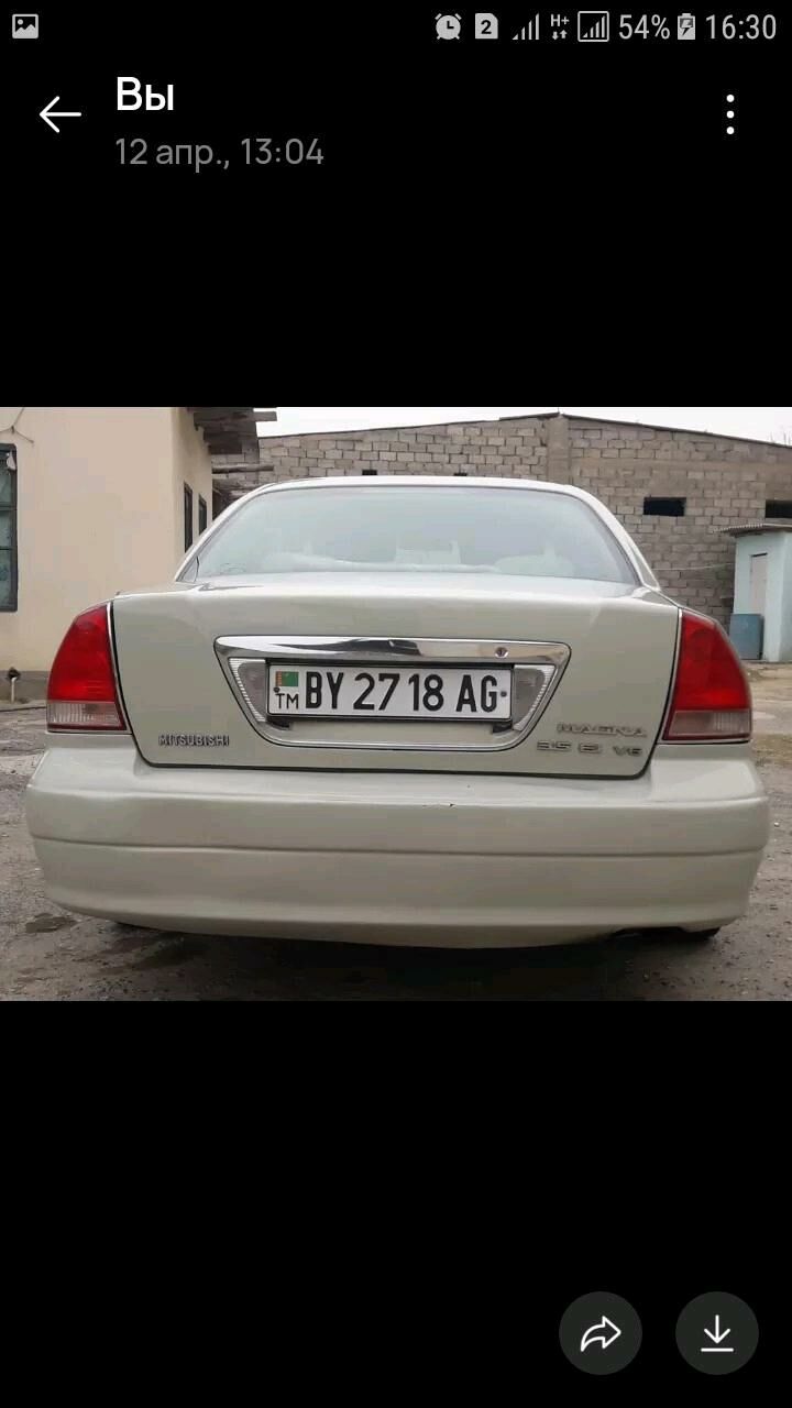 Mitsubishi Galant 2003 - 50 000 TMT - Бузмеин - img 2