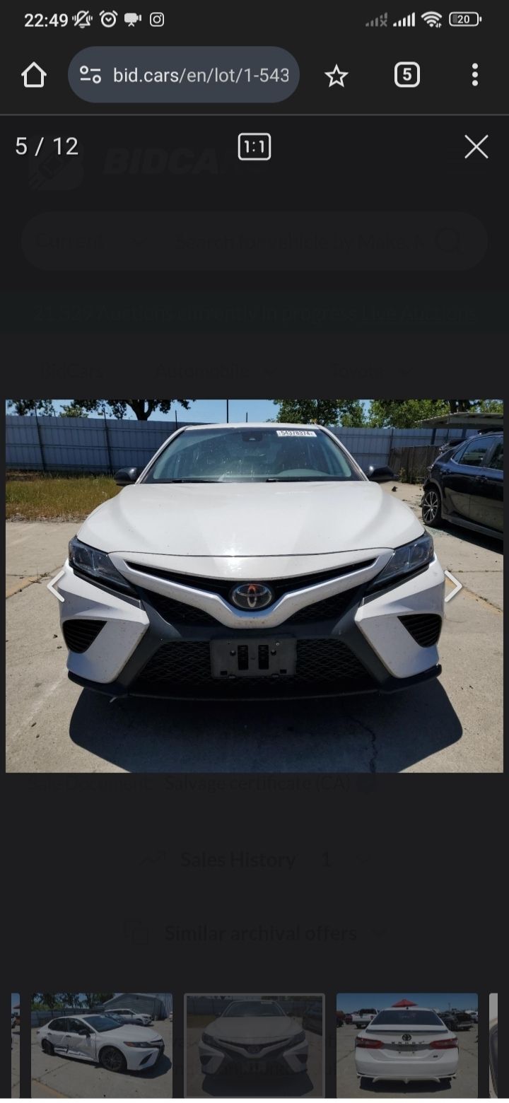 Toyota Camry 2020 - 350 000 TMT - Türkmenabat - img 5
