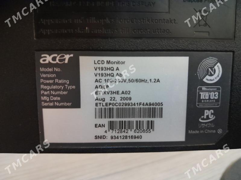 Acer Monitor - Ашхабад - img 3