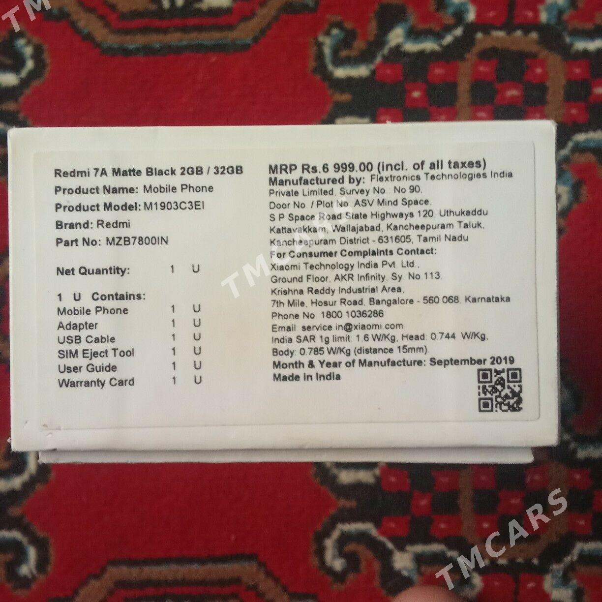 redmi 7 - Гёкдепе - img 2
