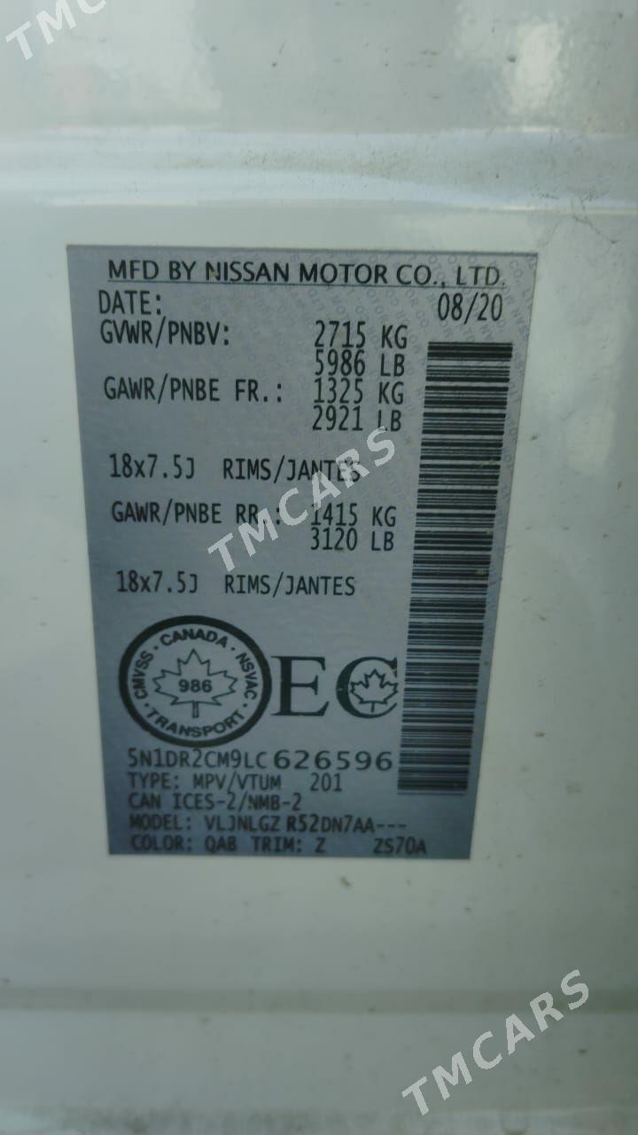 Nissan Pathfinder 2020 - 334 000 TMT - Aşgabat - img 7