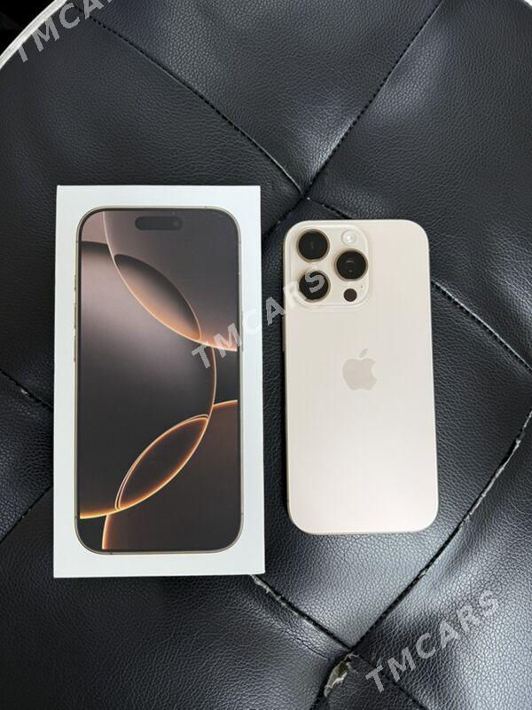 iphone 16 pro 100% 1Simkat - Ашхабад - img 5