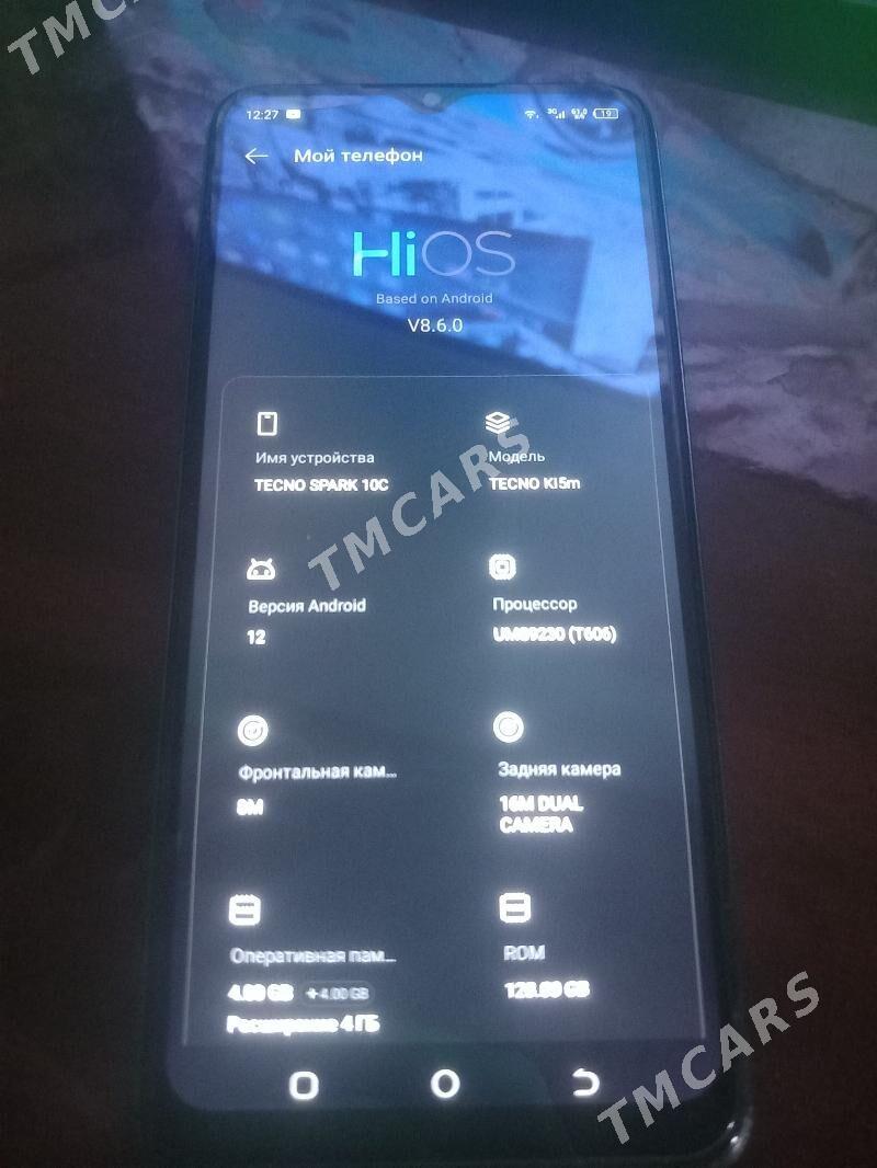 Tecno spak10s Obmen - Daşoguz - img 2