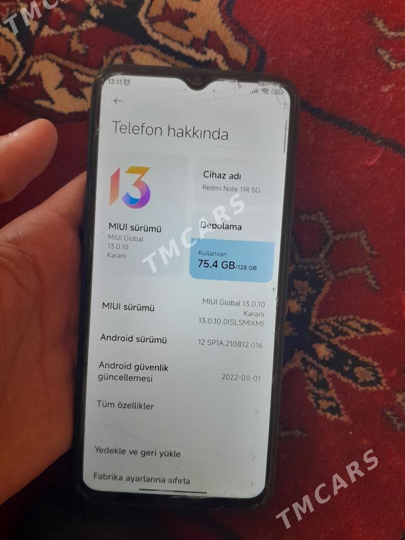 redmi note 11R 5G - Гёкдепе - img 2