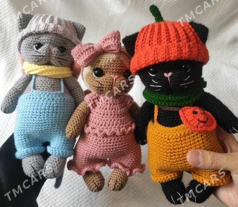Вязаный котик/örülen pişik - Türkmenbaşy şaýoly - img 4
