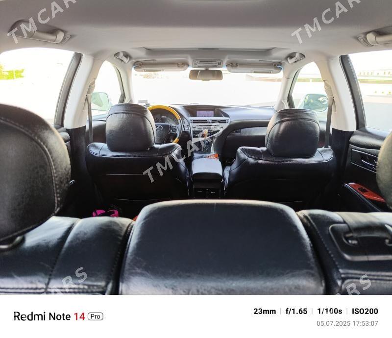 Lexus RX 350 2011 - 360 000 TMT - Дашогуз - img 8