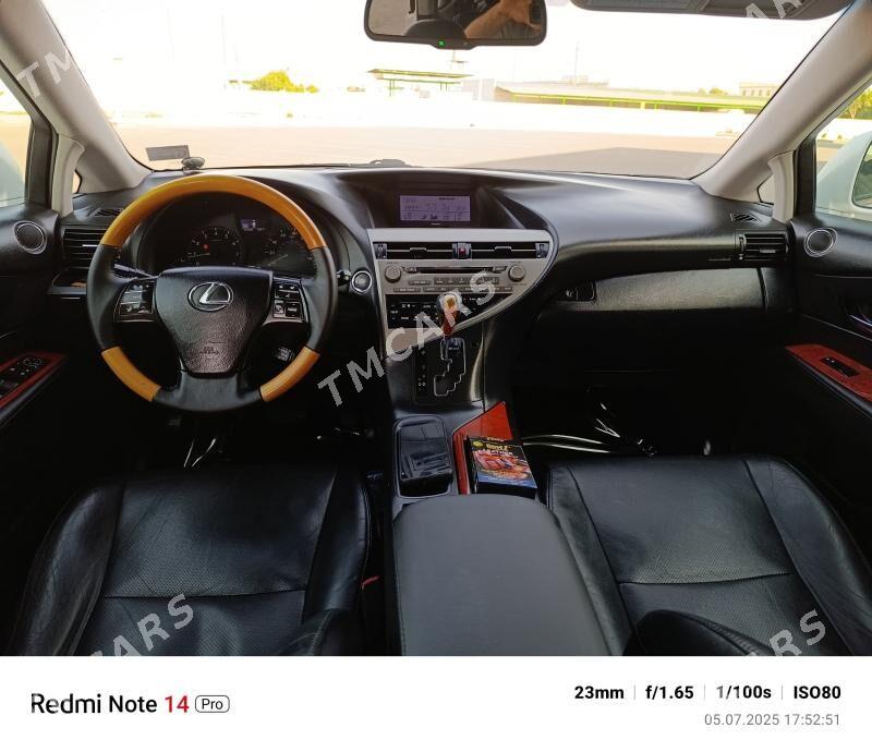 Lexus RX 350 2011 - 360 000 TMT - Дашогуз - img 9