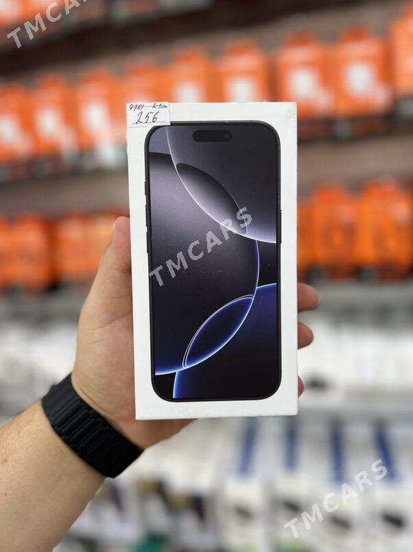 IPHONE 16PRO 256GB BLACK CH/A - Aşgabat - img 4