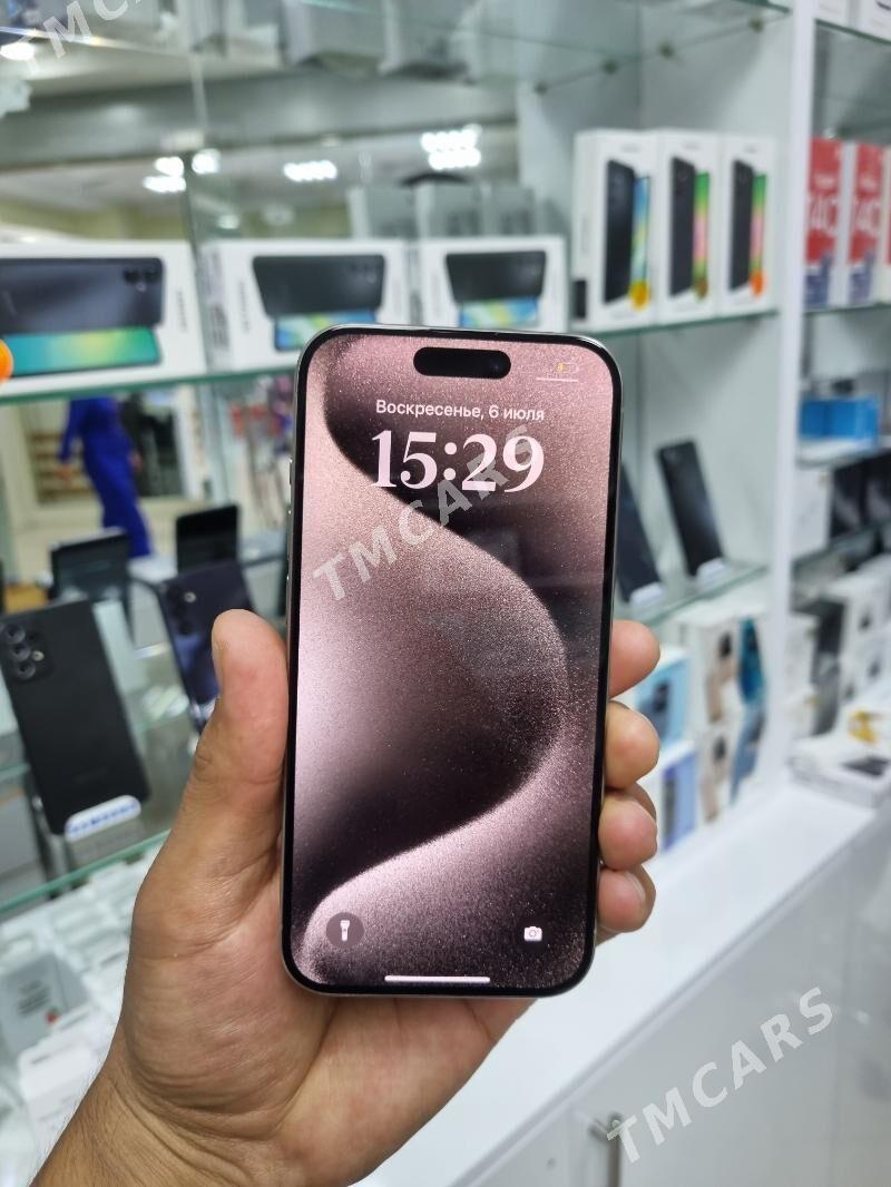 iphone 15 pro 256gb 2sim - Aşgabat - img 3