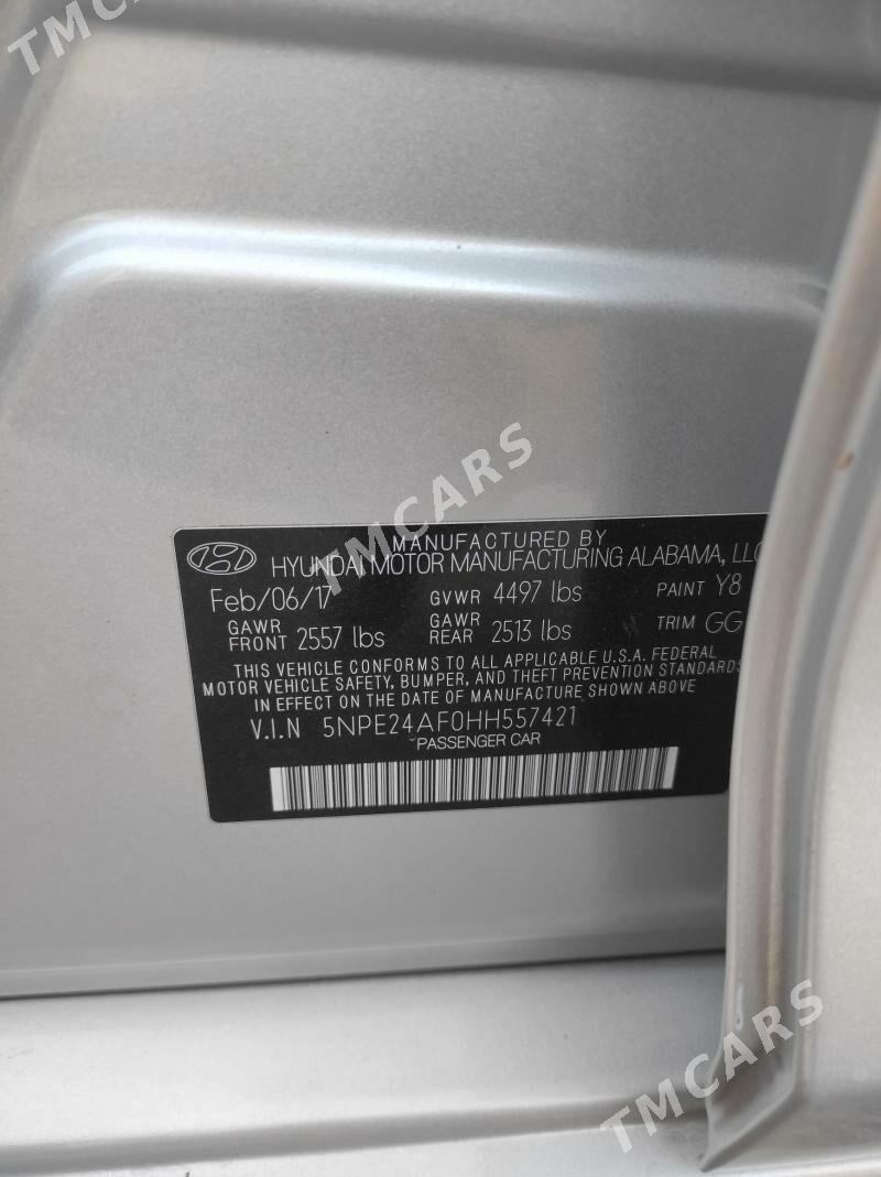 Hyundai Sonata 2017 - 183 000 TMT - Aşgabat - img 6