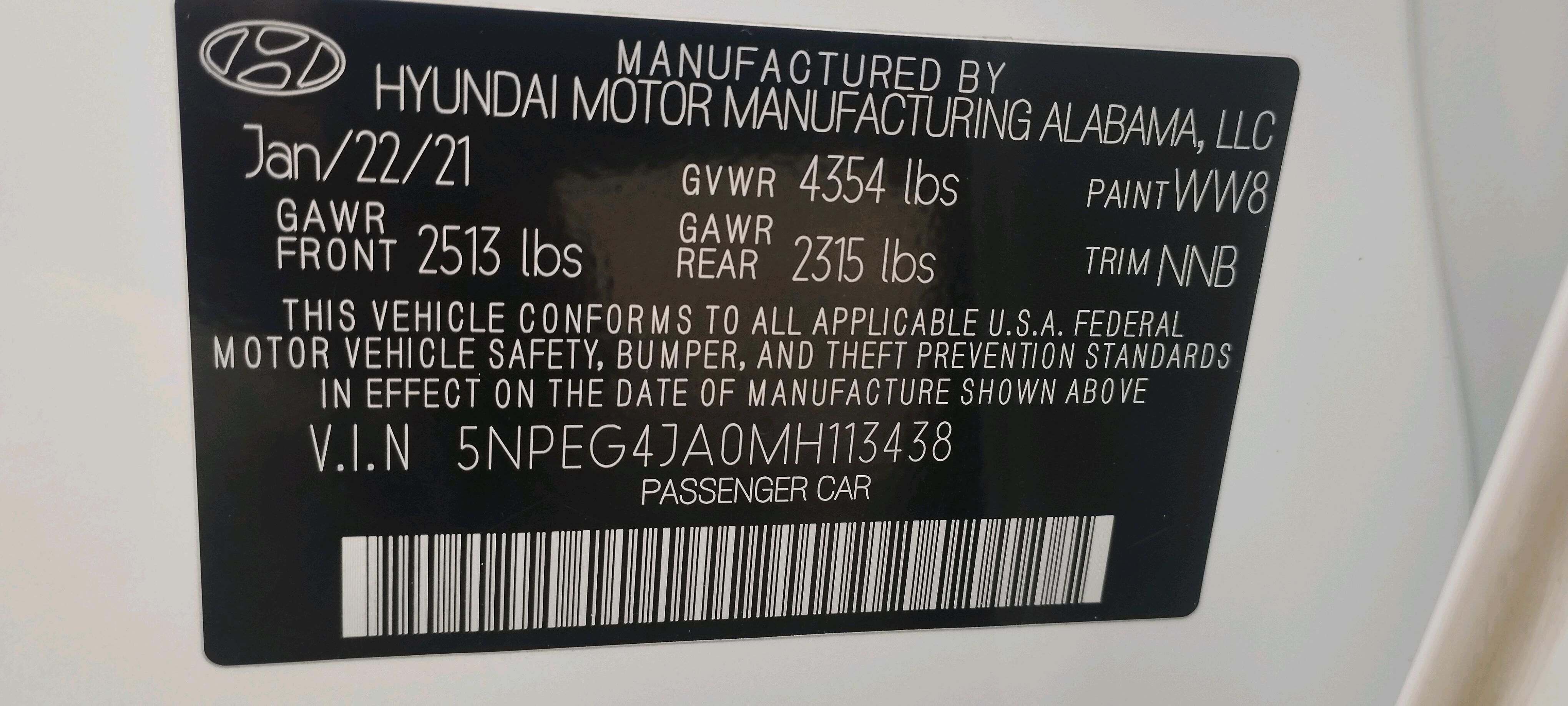Hyundai Sonata 2021 - 270 000 TMT - Daşoguz - img 9