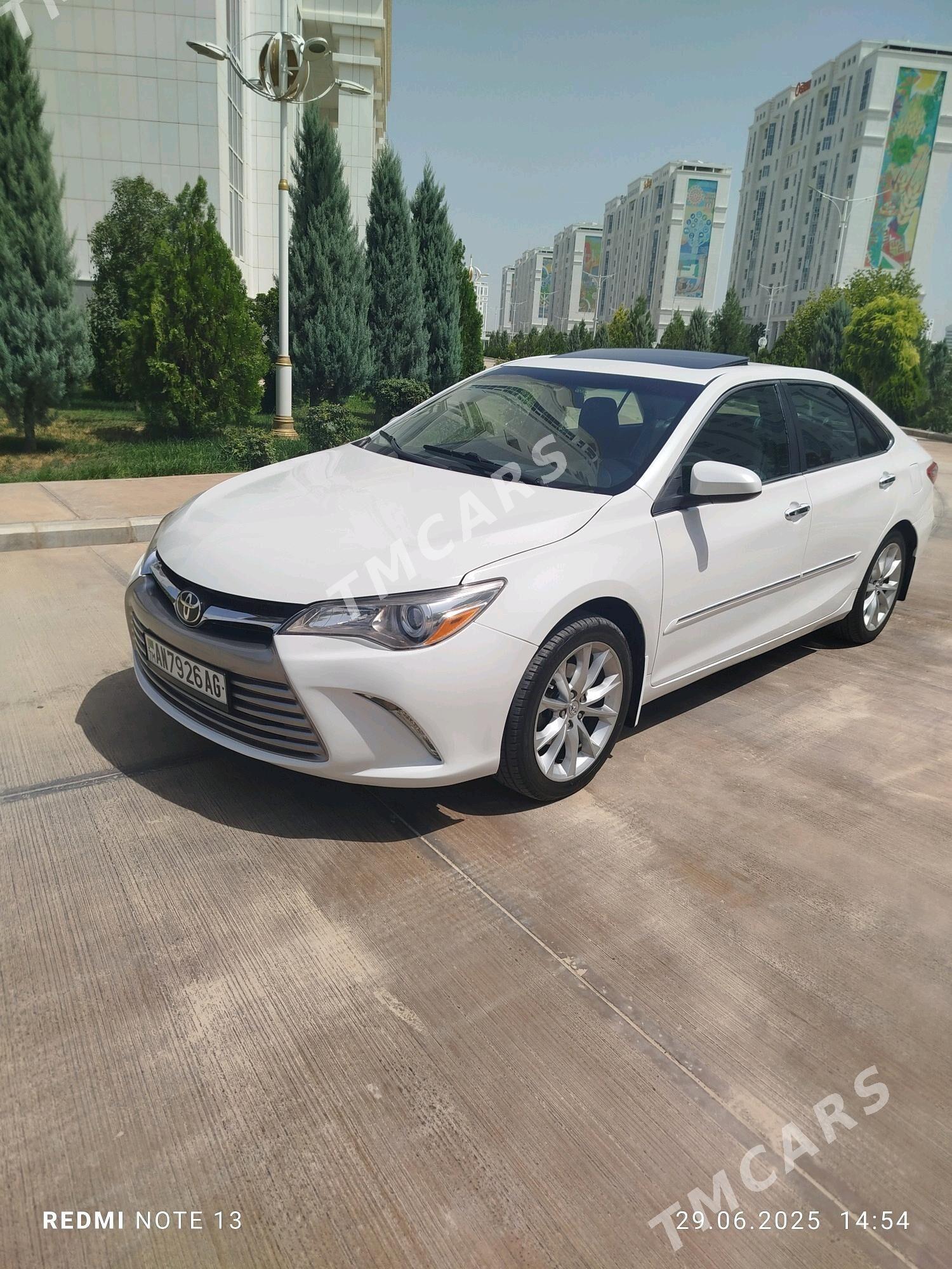 Toyota Camry 2017 - 263 000 TMT - Ашхабад - img 4