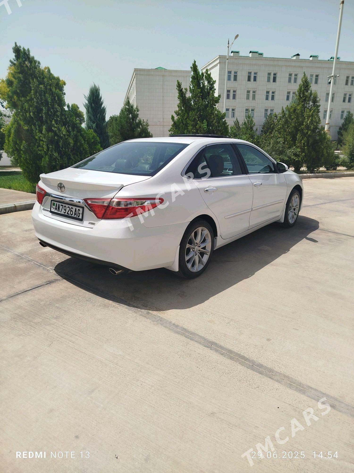 Toyota Camry 2017 - 263 000 TMT - Ашхабад - img 5