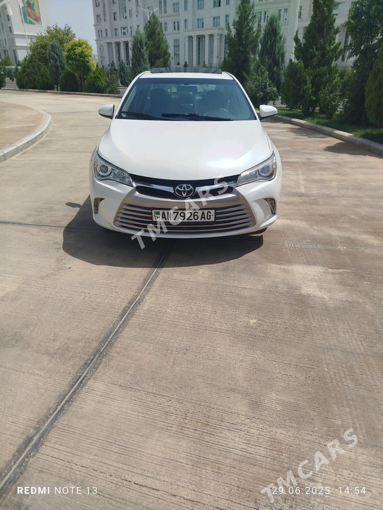 Toyota Camry 2017 - 263 000 TMT - Ашхабад - img 7