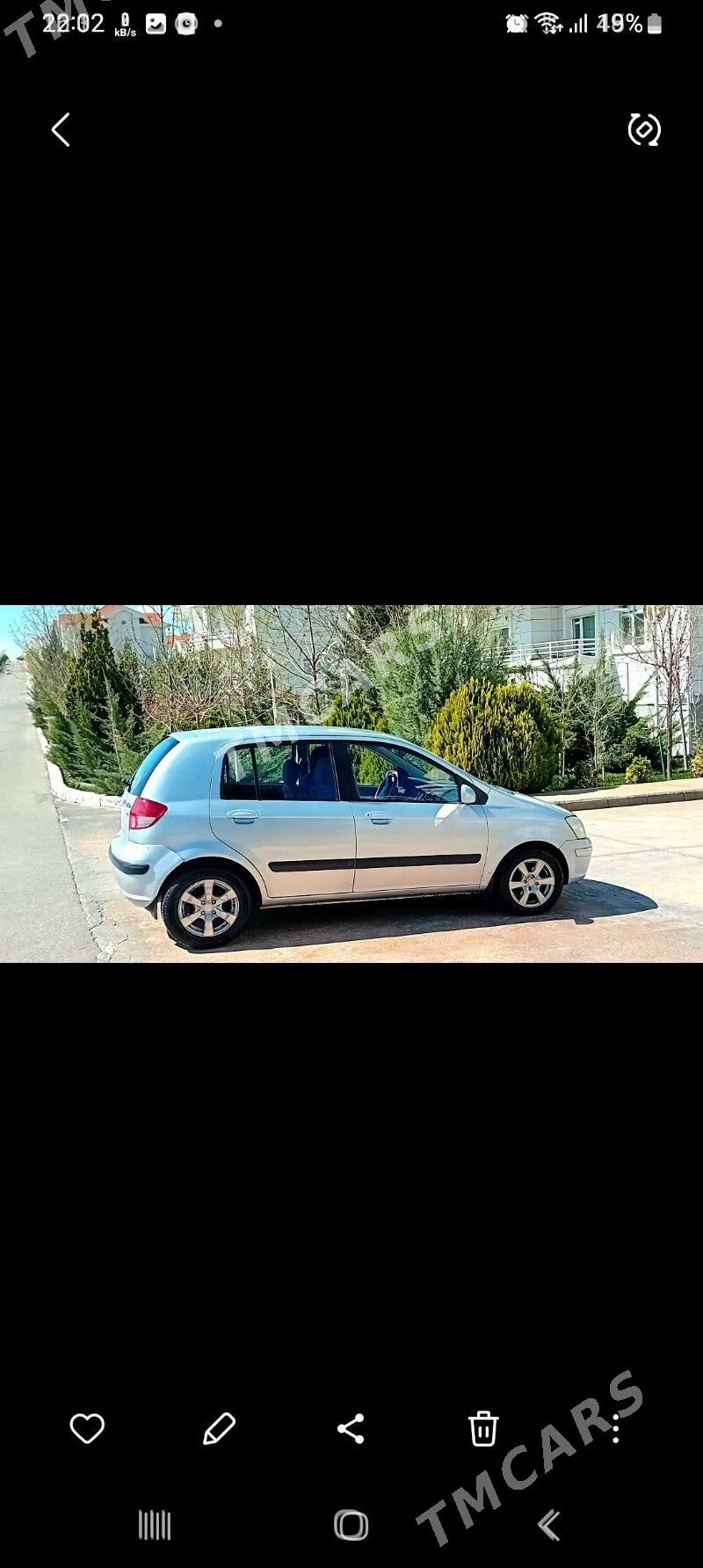 Hyundai Getz 2005 - 90 000 TMT - Ашхабад - img 2