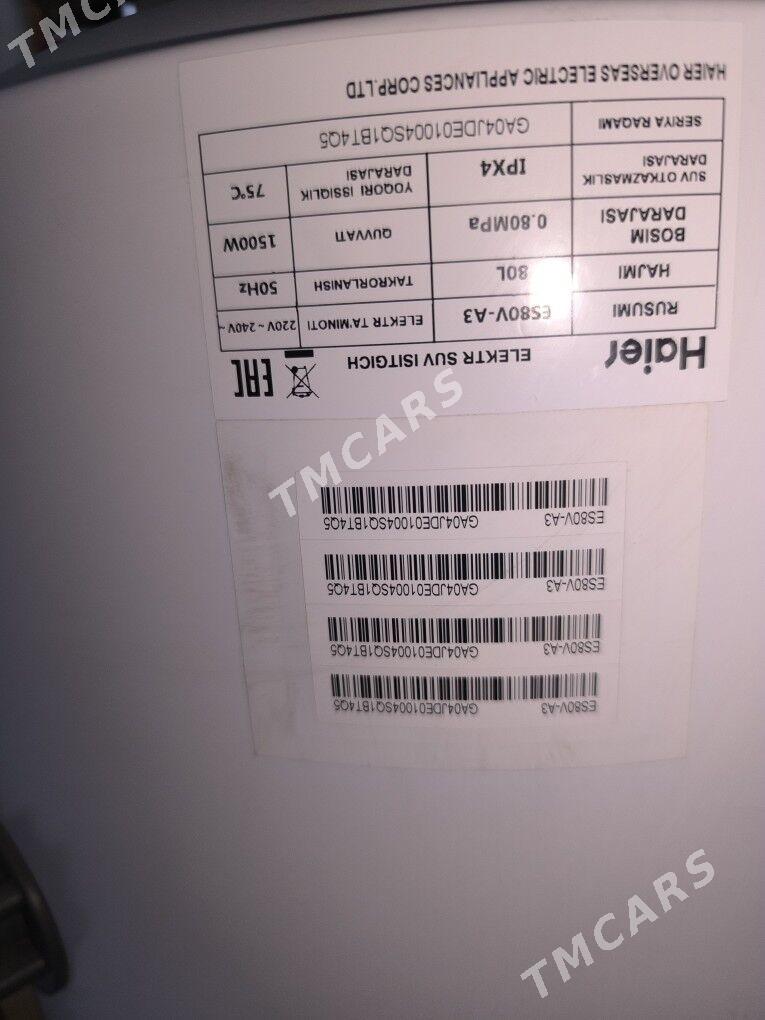 Beýler Haier 80litr - Ашхабад - img 3
