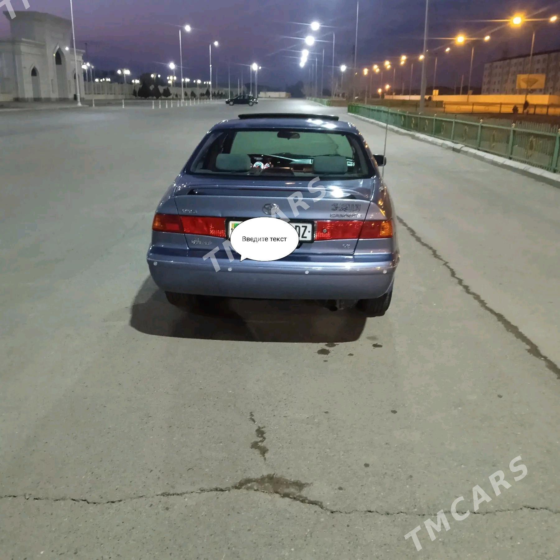 Toyota Camry 2001 - 70 000 TMT - Акдепе - img 8