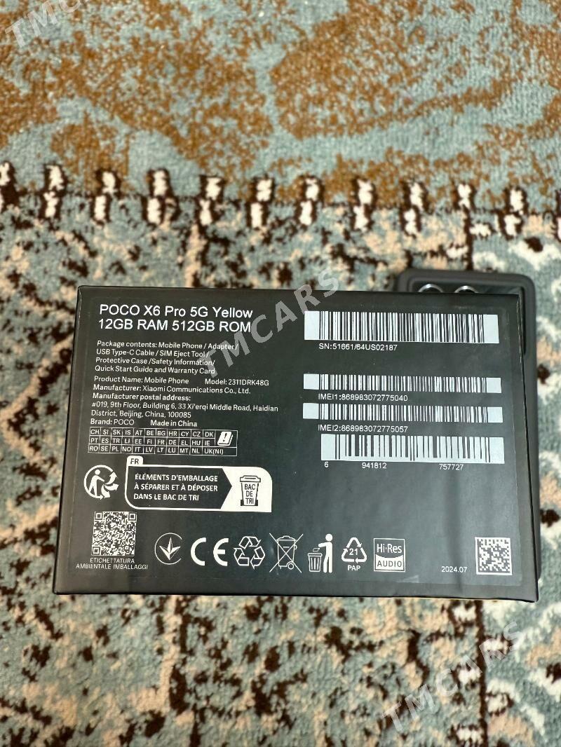 Poco X 6 Pro - Türkmenbaşy - img 1