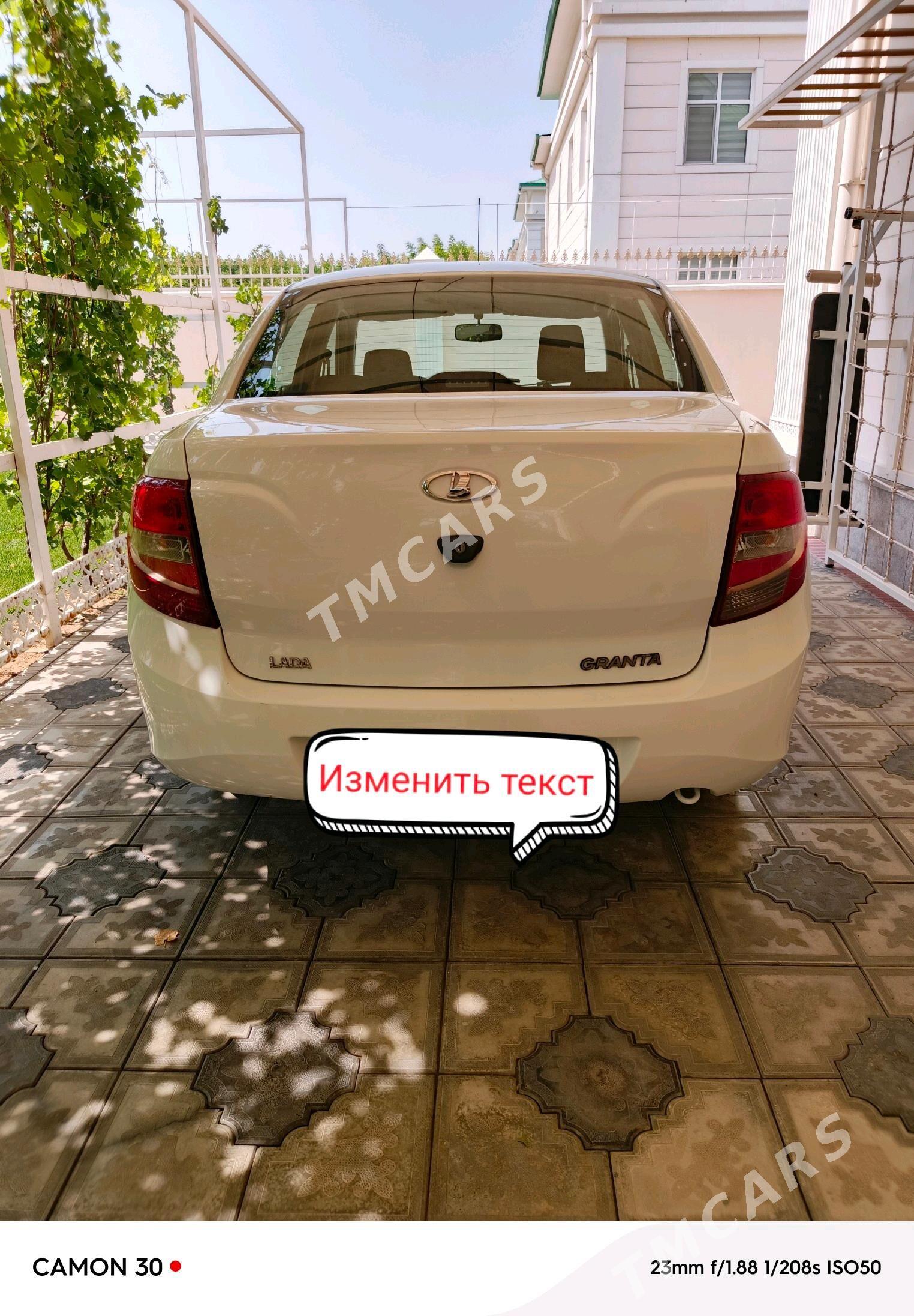 Lada Granta 2013 - 120 000 TMT - Мир 7 - img 4