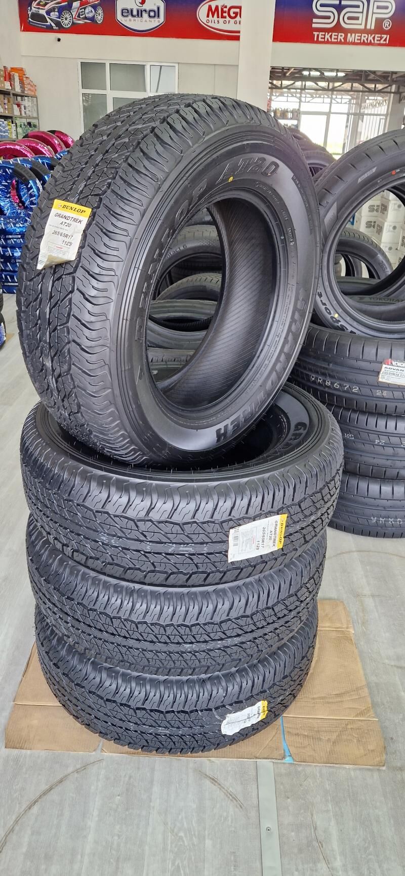 DUNLOP AT20 265/65/17 2025ÝYL✅ 2 790 TMT - Ак-Бугдайский этрап - img 2