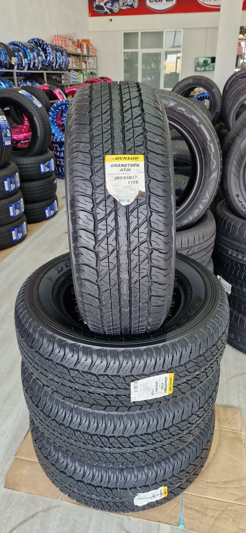 DUNLOP AT20 265/65/17 2025ÝYL✅ 2 790 TMT - Ак-Бугдайский этрап - img 1