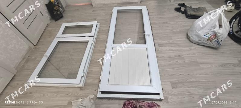 ayna gapy plastik,окна двери - Aşgabat - img 1