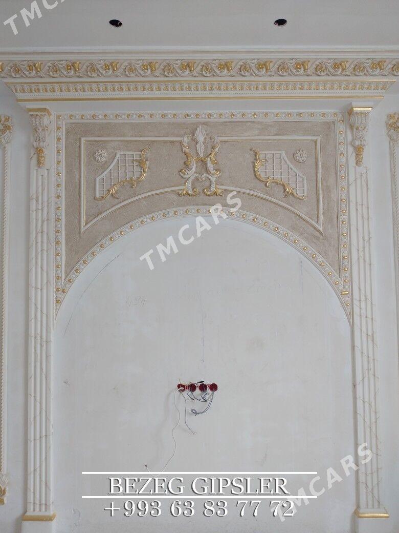 Moldinglar gips/гипс - Moskowskiý köç. (10 ýyl abadançylyk şaýoly) - img 9
