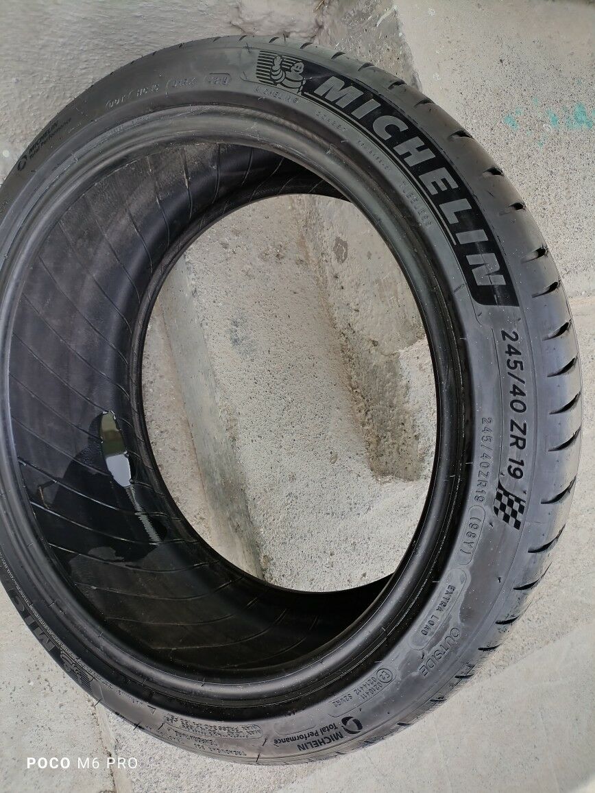 245/40/19 Michelin Pilot 550 TMT - Bedew - img 1