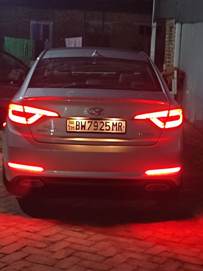 Hyundai Sonata 2015 - 230 000 TMT - Ёлётен - img 5