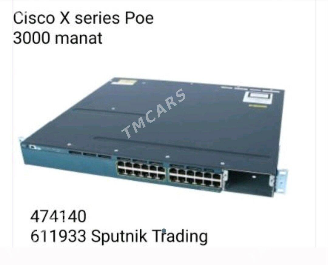 Cisco poe Swiç 24 port - Ашхабад - img 1