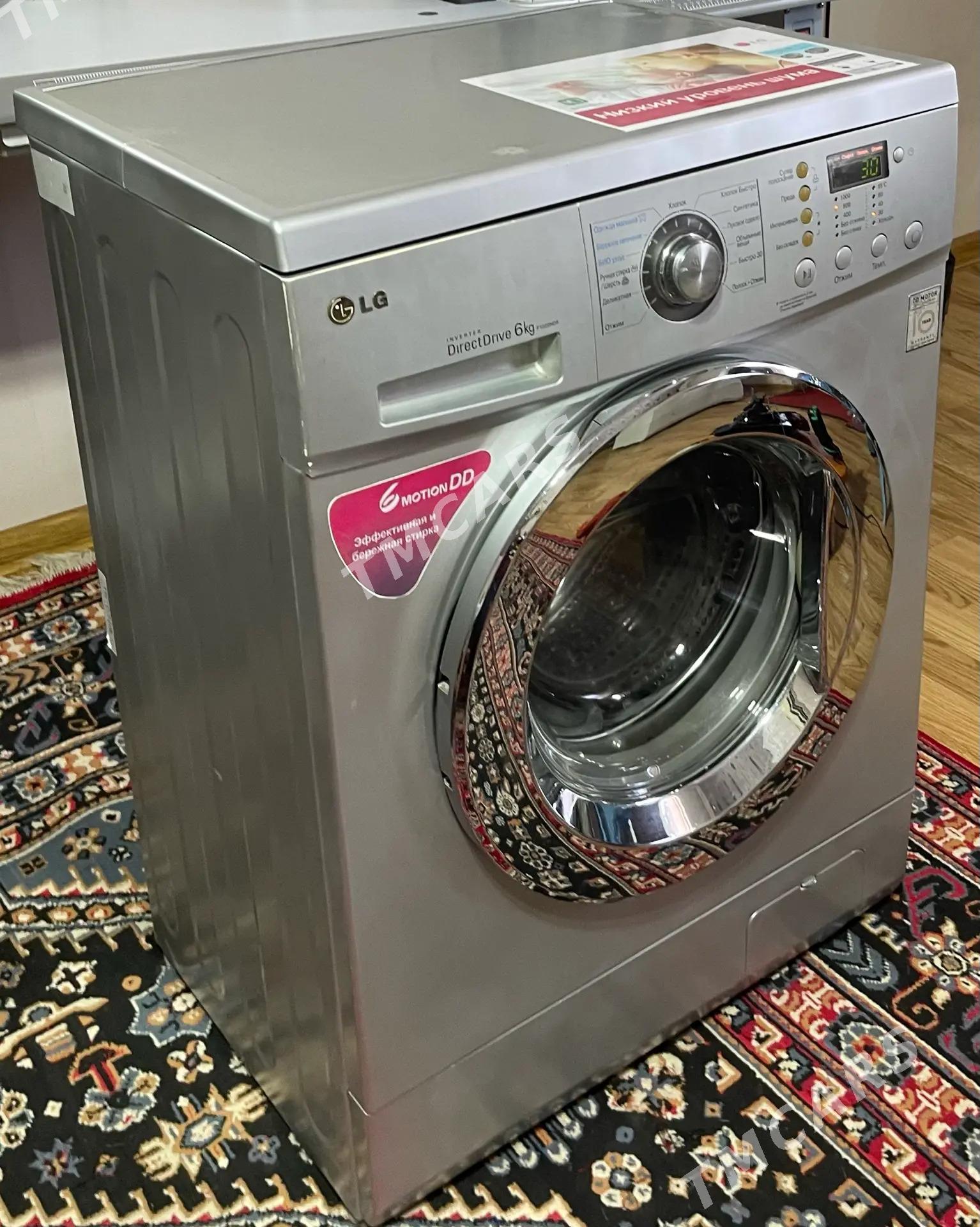 Kir maşyn LG 6 kg DD mator - Aşgabat - img 2