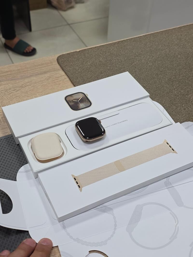 Apple watch 10 Stainless steel - Aşgabat - img 3