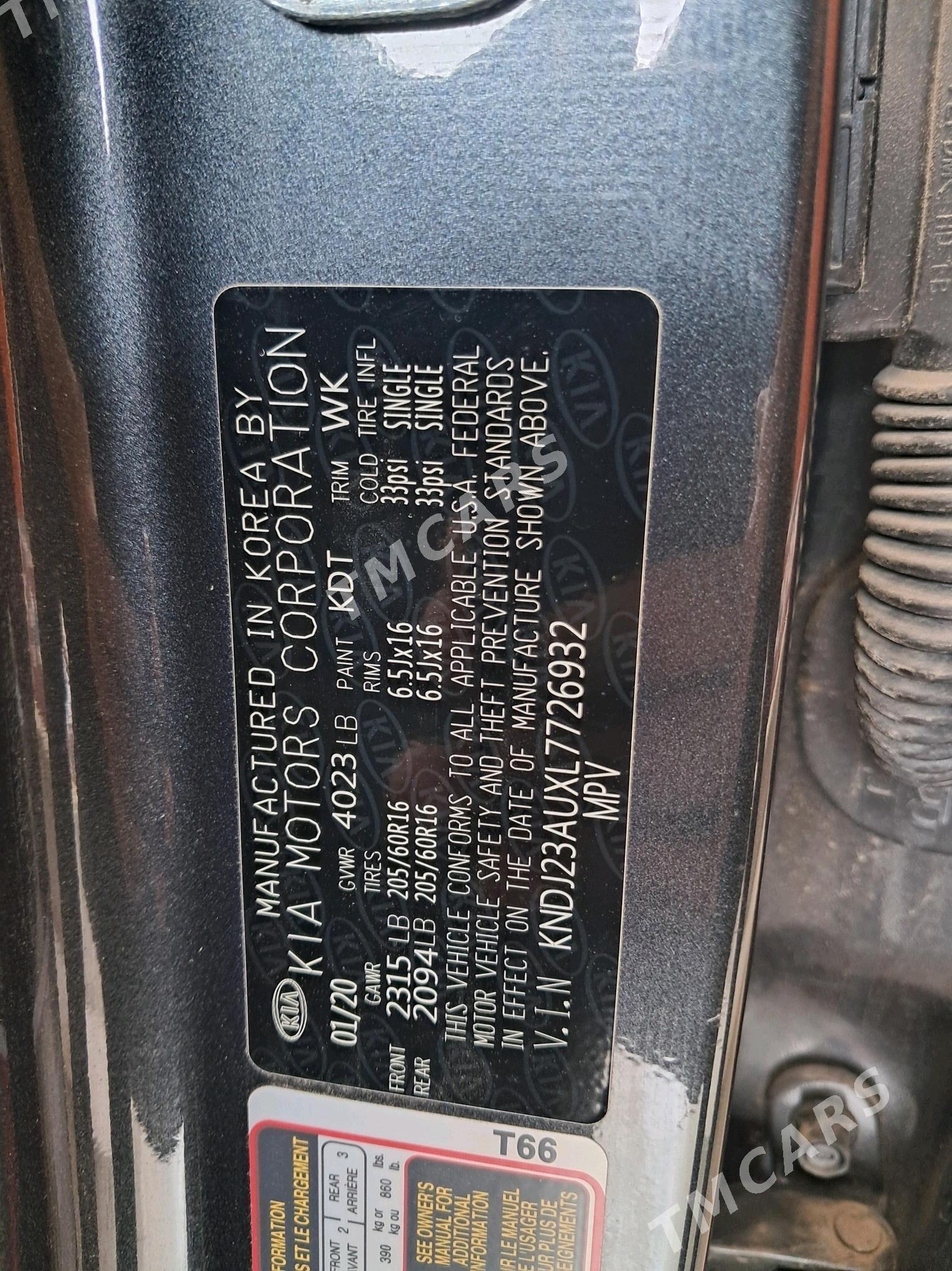 Kia Soul 2020 - 200 000 TMT - Бузмеин - img 9