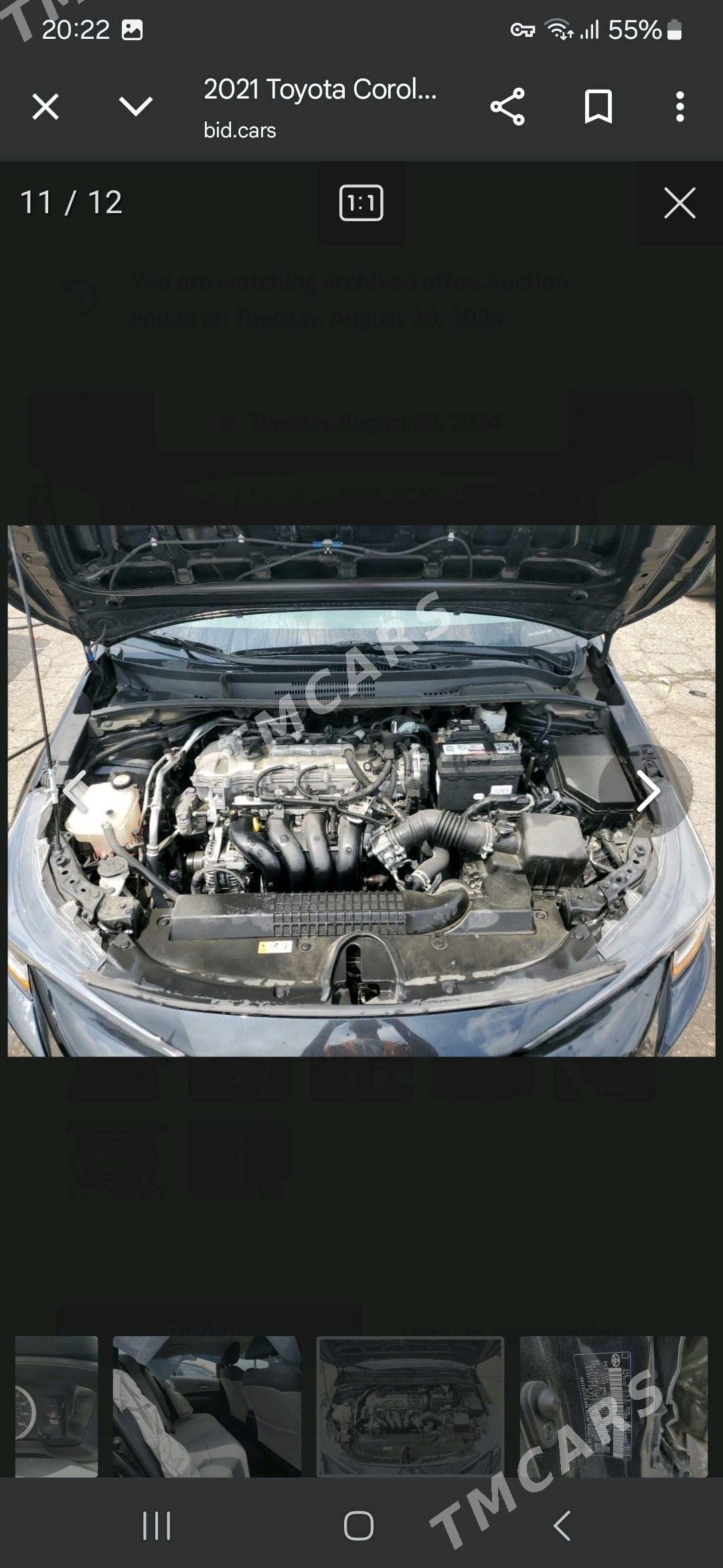 Toyota Corolla 2021 - 240 000 TMT - Ашхабад - img 6