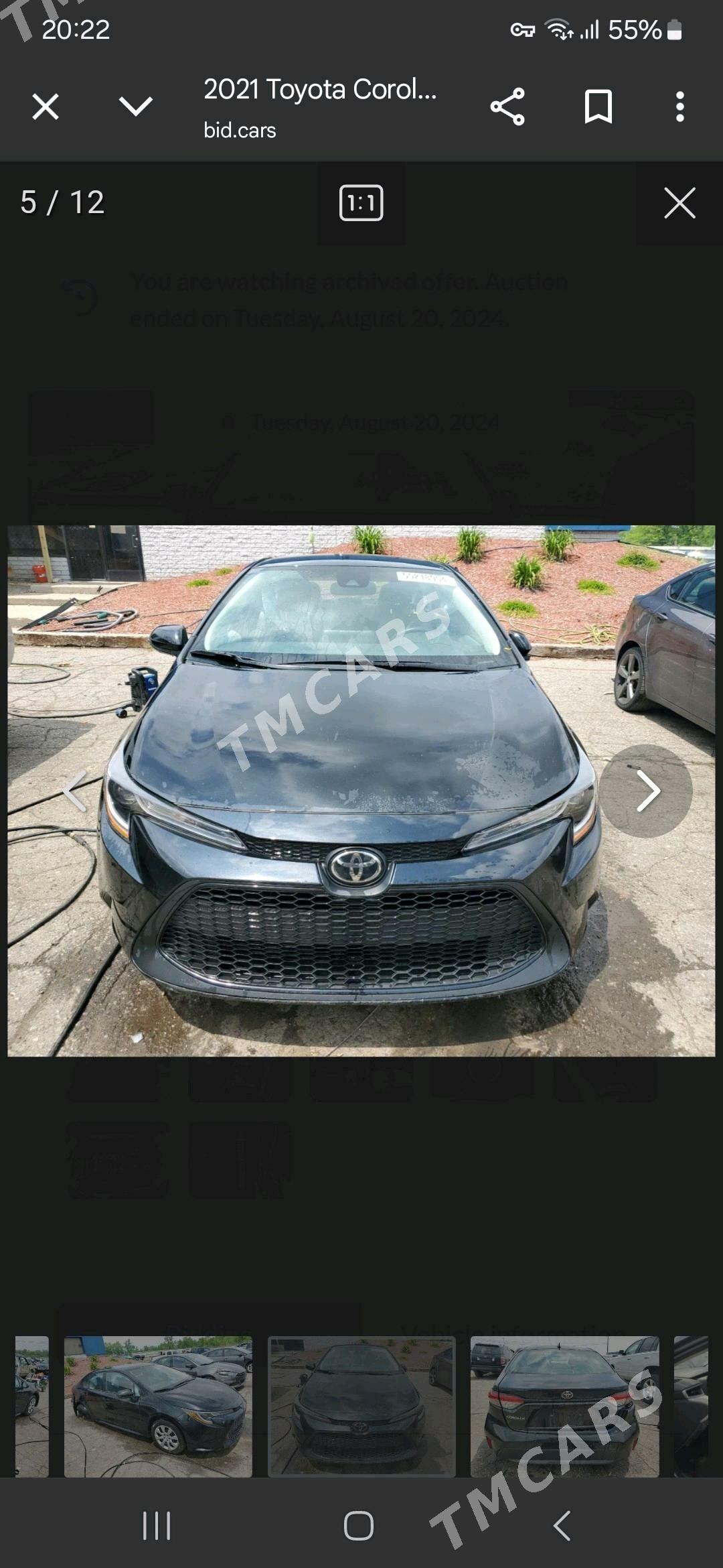 Toyota Corolla 2021 - 240 000 TMT - Ашхабад - img 7