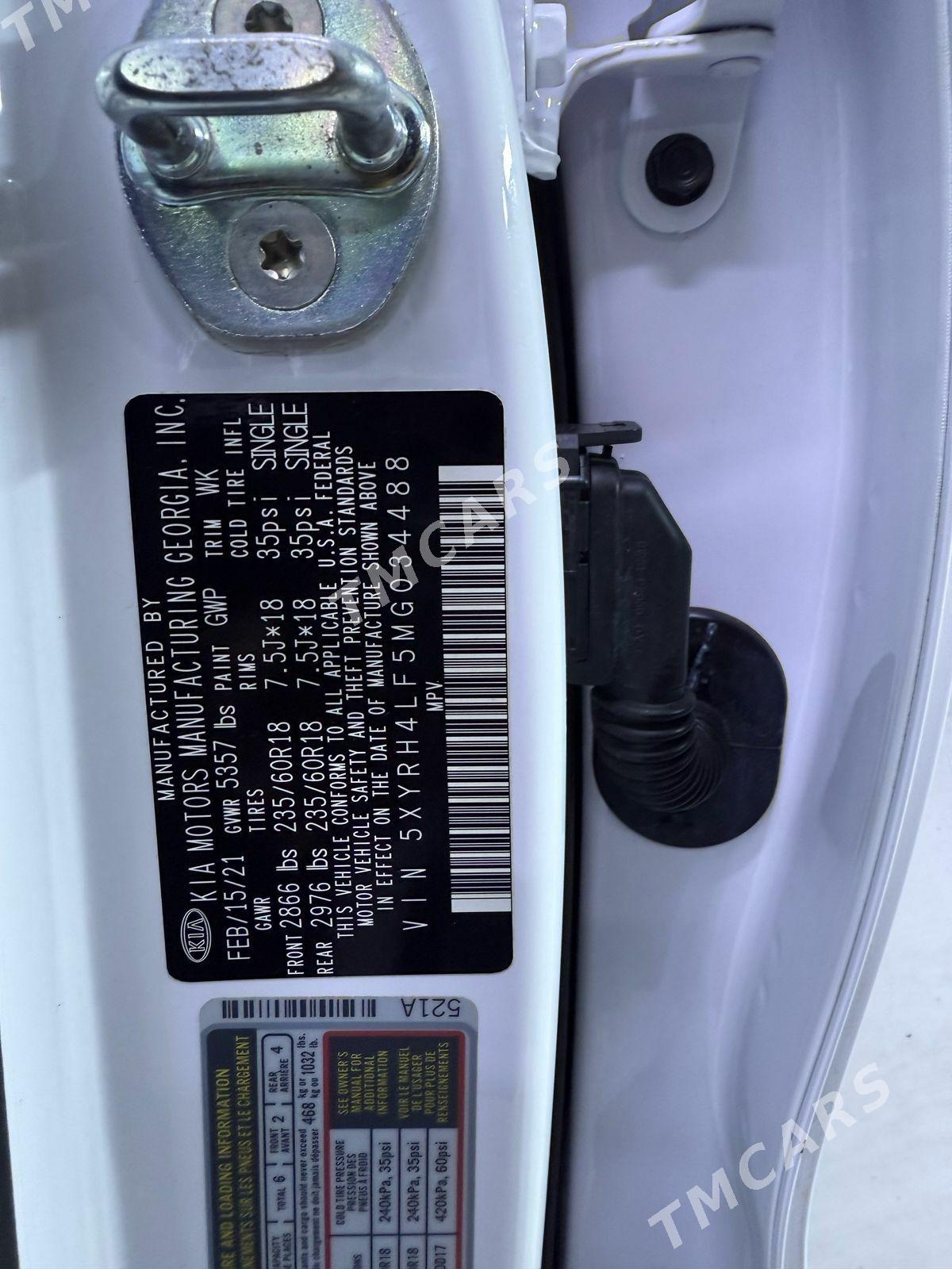 Kia Sorento 2021 - 350 000 TMT - Керки - img 7