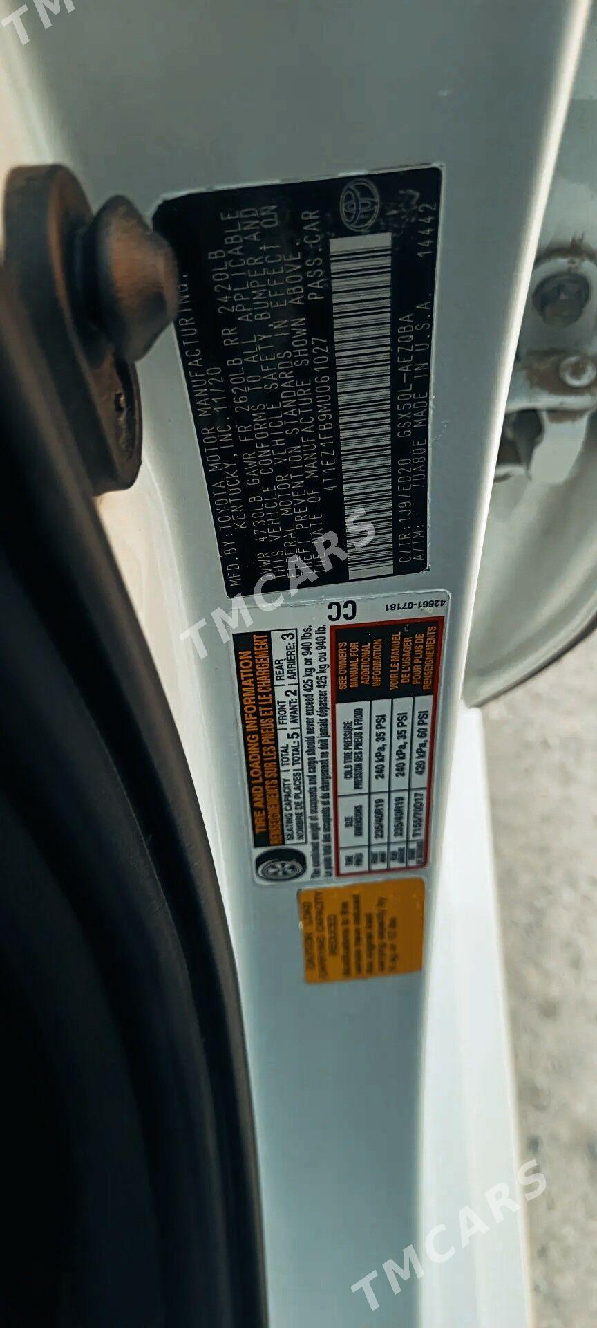 Toyota Avalon 2021 - 490 000 TMT - Türkmenabat - img 3