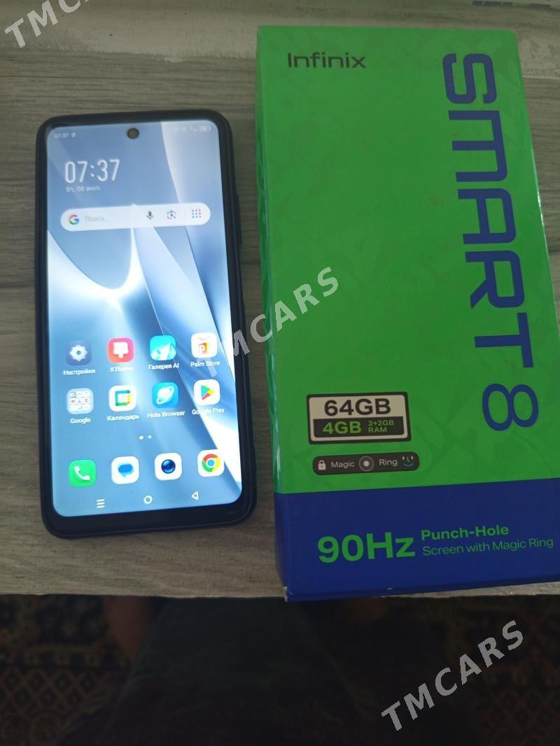 infinix smart 8 4/64 gb - Türkmenabat - img 1