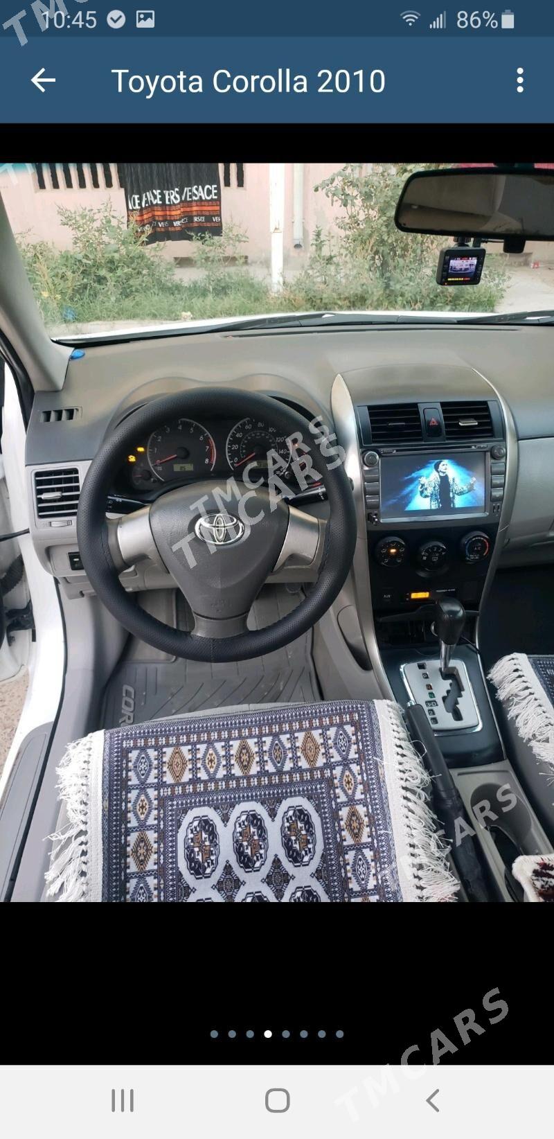 Toyota Corolla 2010 - 128 000 TMT - Мары - img 4