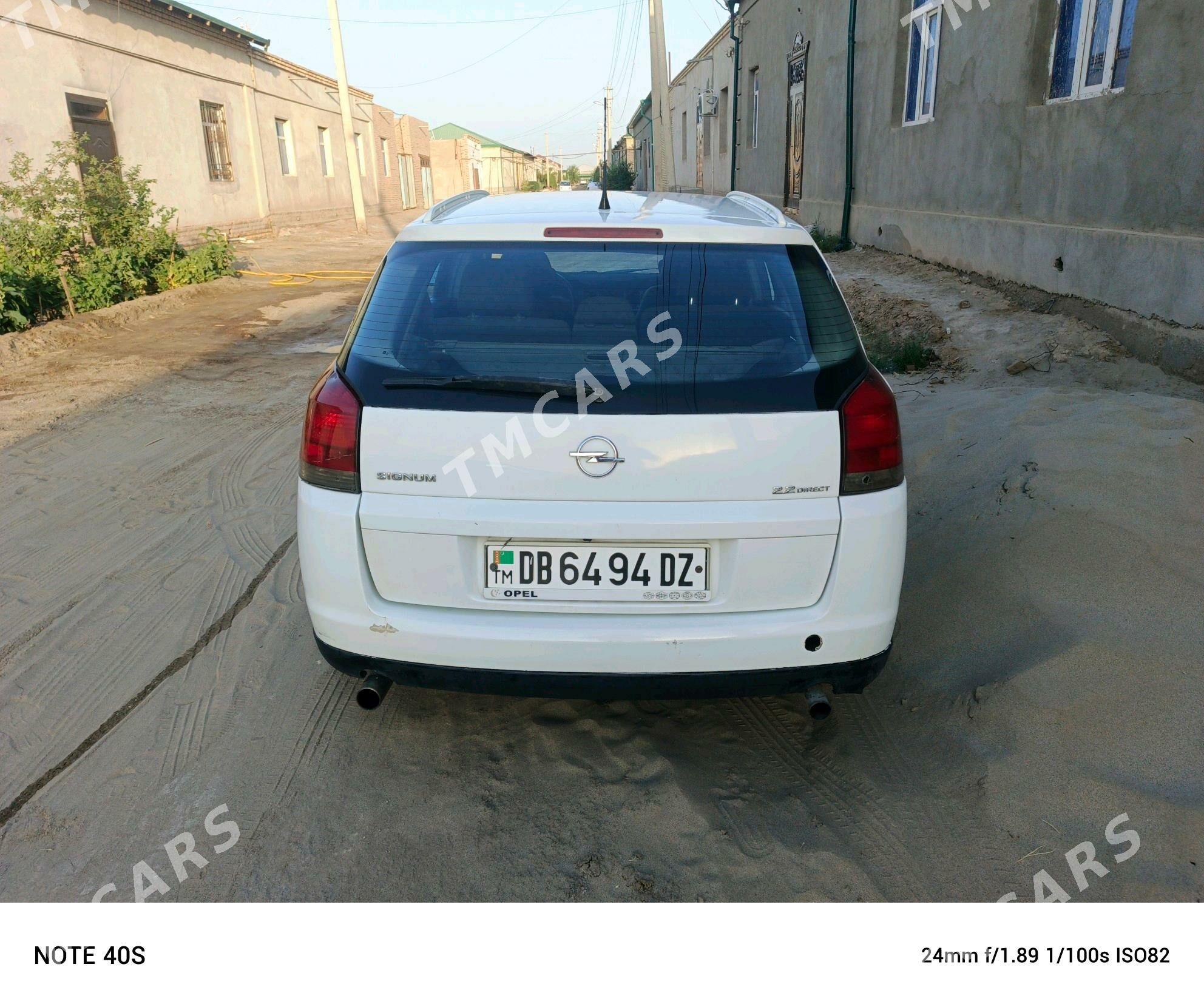 Opel Signum 2003 - 55 000 TMT - Дашогуз - img 3