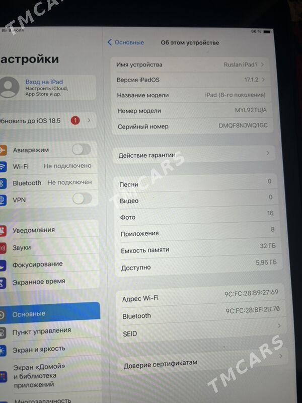 iPad 8 - Aşgabat - img 2