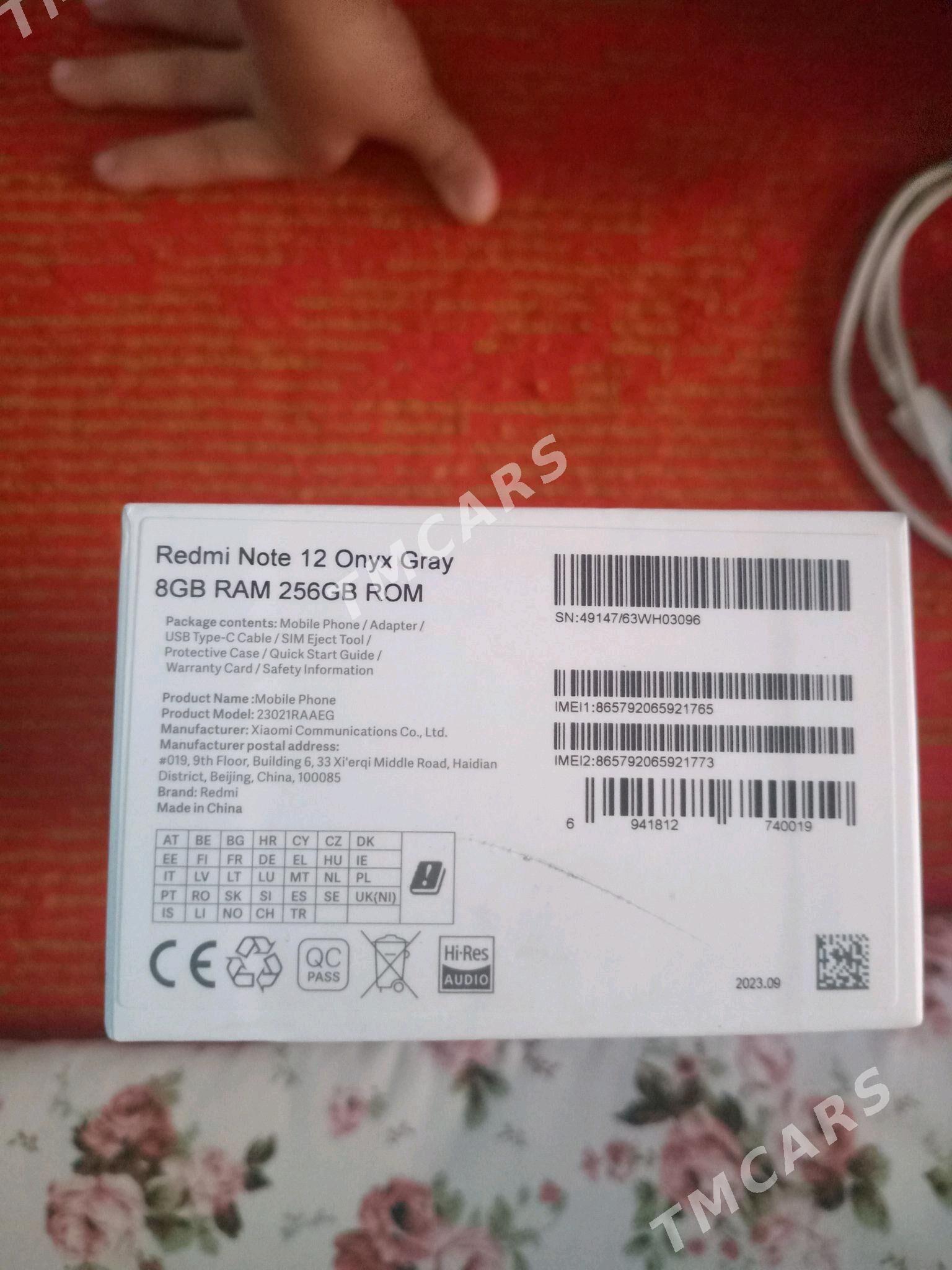Redmi not 12 - Мары - img 3