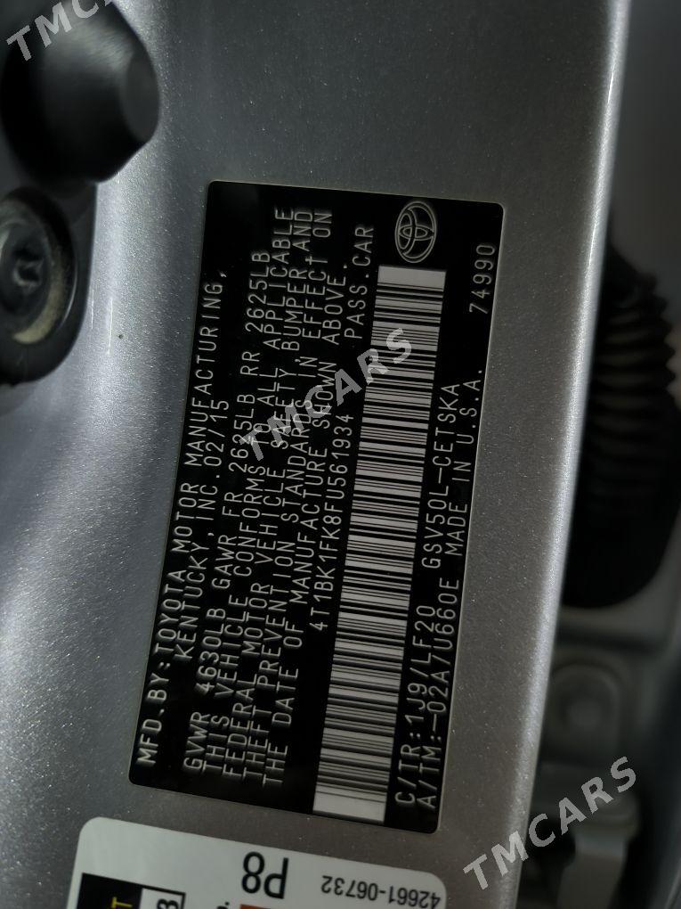 Toyota Camry 2015 - 305 000 TMT - Aşgabat - img 9