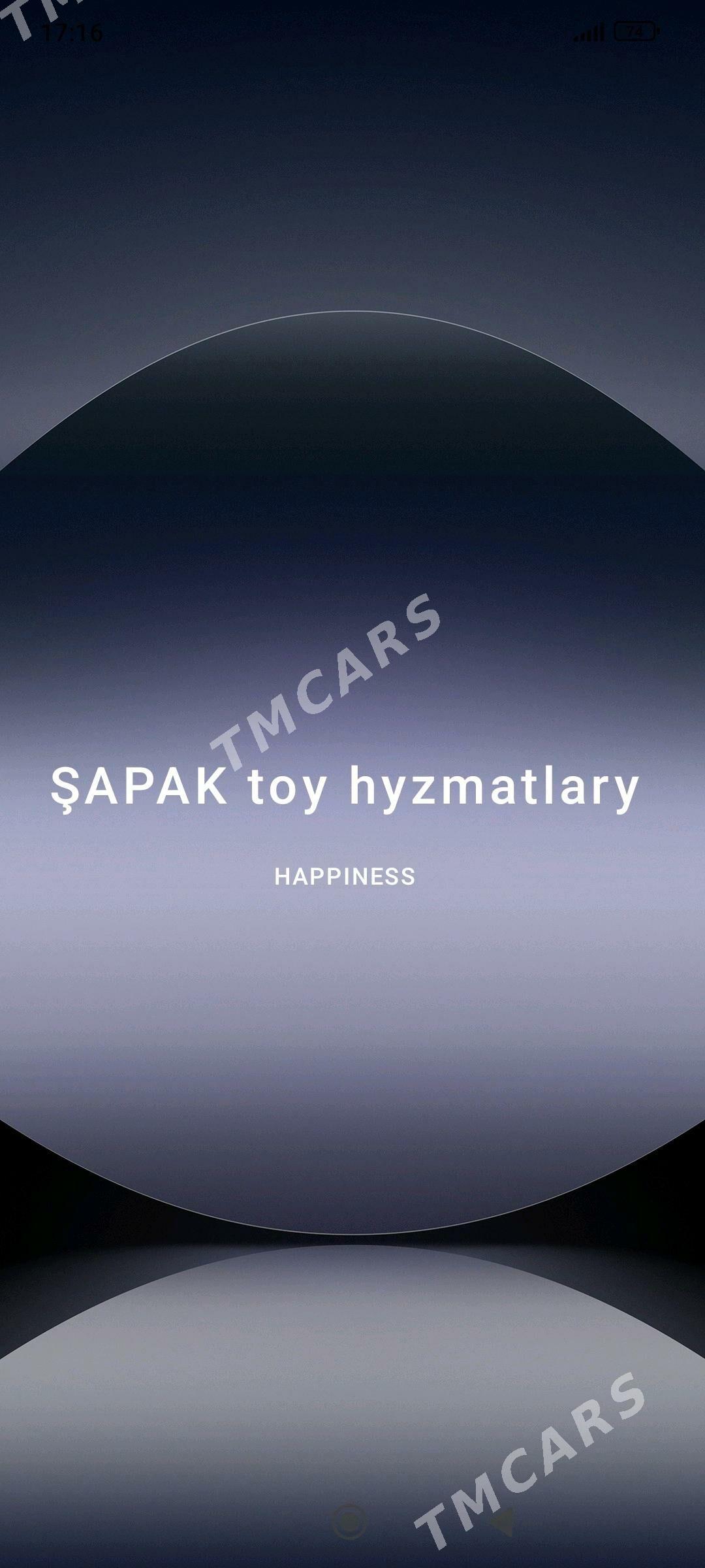 ,ŞAPAK, TOÝ PALATA HYZMATLARY - Çoganly - img 10